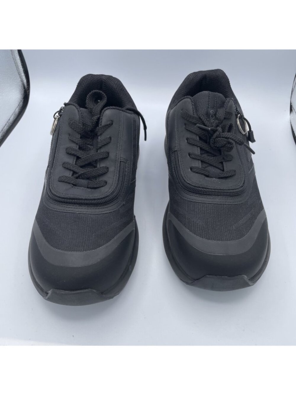 Billy Footwear Adaptive Shoes Mens 9.5 Black Zipper AFO Orthopedic Shoes - Picture 15 of 16